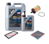 KAMOKA Controllo Set Liqui Moly Top Tec 4600 5W-30 6L Per Dodge Caliber Jeep