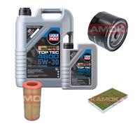 Kamoka Controllo Set Liqui Moly Top Tec 4600 5W-30 6L per Iveco Quotidiano IV Fg