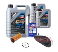 KAMOKA Controllo Set Liqui Moly Top Tec 4600 5W-30 7L Per BMW 5 Serie 520D 518D