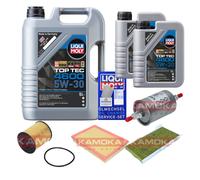 Kamoka Controllo Set Liqui Moly Top Tec 4600 5W-30 7L per Opel Corsa C Di
