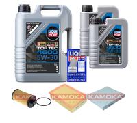 Kamoka Controllo Set Liqui Moly Top Tec 4600 5W-30 7L per Opel Mokka / Moca