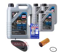 KAMOKA Controllo Set Liqui Moly Top Tec 4600 5W-30 8L Per BMW 5 Serie 520D 518D