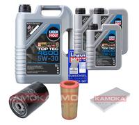 Kamoka Controllo Set Liqui Moly Top Tec 4600 5W-30 8L per Iveco Quotidiano III