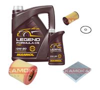 KAMOKA Controllo Set MANNOL 0W-20 LEGEND Formula C5 6L Per Opel Astra K
