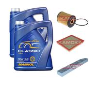 KAMOKA Controllo Set MANNOL Classic 10W-40 10L Per Jeep Grand Cherokee II
