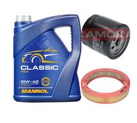 KAMOKA Controllo Set MANNOL Classic 10W-40 5L Per VW Golf III 1.6 1.4 Seat