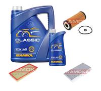 KAMOKA Controllo Set MANNOL Classic 10W-40 6L Per Mercedes-Benz A-Klasse