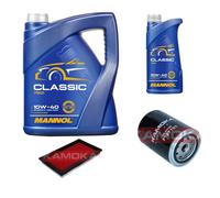 Kamoka Controllo Set mannol Classic 10W-40 6L per Nissan Laurel 2.8 D