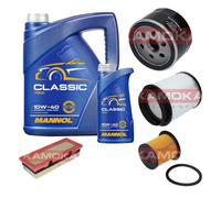 KAMOKA Controllo Set MANNOL Classic 10W-40 6L Per Renault Kangoo Express D