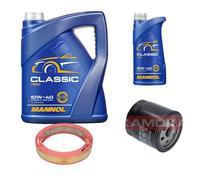KAMOKA Controllo Set MANNOL Classic 10W-40 6L Per VW Golf III 1.6 1.4 Seat