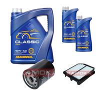 Kamoka Controllo Set mannol Classic 10W-40 7L per Suzuki Gran Vitara II