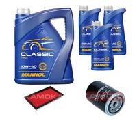 KAMOKA Controllo Set MANNOL Classic 10W-40 8L Per Nissan Laurel 2.8 D