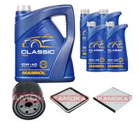 KAMOKA Controllo Set MANNOL Classic 10W-40 9L Per Subaru Legacy IV Station