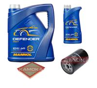 KAMOKA Controllo Set MANNOL Defender 10W-40 6 L per Jeep Grand Cherokee I 2.5