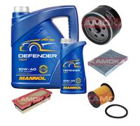 KAMOKA Controllo Set MANNOL Defender 10W-40 6L Per Renault Kangoo Express D