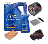 KAMOKA Controllo Set MANNOL Defender 10W-40 6L Per Renault Modus/Grand 1.5