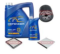 KAMOKA Controllo Set MANNOL Defender 10W-40 6L Per Subaru Legacy IV Station