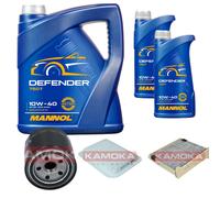 KAMOKA Controllo Set MANNOL Defender 10W-40 7L Per Mitsubishi Grandis 2.4
