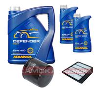 KAMOKA Controllo Set MANNOL Defender 10W-40 7L Per Suzuki Vitara 1.4 T