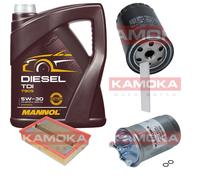 Kamoka Controllo Set mannol Diesel Tdi 5W-30 5L per Di VW Sharan