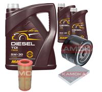 KAMOKA Controllo Set MANNOL Diesel TDI 5W-30 7L Per Iveco Daily IV