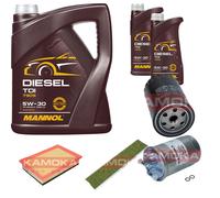 Kamoka Controllo Set mannol Diesel Tdi 5W-30 7L per Per VW Sharan