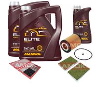 KAMOKA Controllo Set MANNOL Elite 5W-40 11L Per Mercedes-Benz S-Klasse