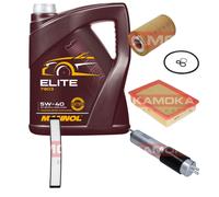 KAMOKA Controllo set MANNOL Elite 5W-40 5L adatto a per BMW Serie 3 318i 316i