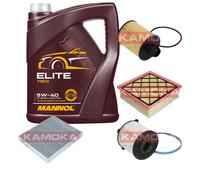 KAMOKA Controllo Set MANNOL Elite 5W-40 5L Adatto Per Opel Meriva B