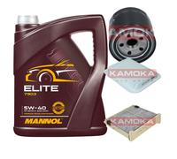 KAMOKA Controllo Set MANNOL Elite 5W-40 5L Per Mitsubishi Grandis 2.4 MIVEC