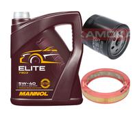 KAMOKA Controllo Set MANNOL Elite 5W-40 5L per Seat Ibiza II 1.4i 1.6i Inca