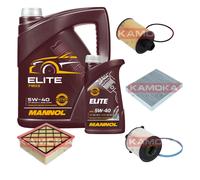 KAMOKA Controllo Set MANNOL Elite 5W-40 6L Adatto Per Opel Meriva B
