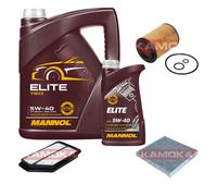 Kamoka Controllo Set mannol Elite 5W-40 6L per Honda Civic VIII