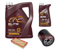 KAMOKA Controllo Set MANNOL Elite 5W-40 6L Per Peugeot 807 2.2 HDi 2.0 406