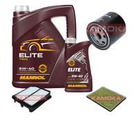 KAMOKA Controllo Set MANNOL Elite 5W-40 6L Per Suzuki Grand Vitara II 1.9