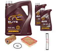 Kamoka Controllo Set mannol Elite 5W-40 7L Adatti per BMW 3er