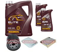 KAMOKA Controllo Set MANNOL Elite 5W-40 7L Per Mitsubishi Grandis 2.4 MIVEC