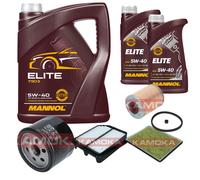 Kamoka Controllo Set mannol Elite 5W-40 7L per Suzuki Grand Vitara II (