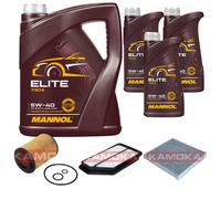 KAMOKA Controllo Set MANNOL Elite 5W-40 8L Per Honda Civic VIII Hatchback