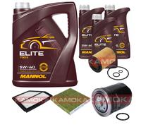 Kamoka Controllo Set mannol Elite 5W-40 8L per Honda Cr III 2.2i-CTDI