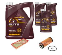 KAMOKA Controllo Set MANNOL Elite 5W-40 8L Per Mercedes-Benz A-Klasse