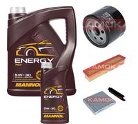 Kamoka Controllo Set mannol Energia 5W-30 6L per Dacia