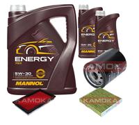 KAMOKA Controllo Set MANNOL Energy 5W-30 7L Per Suzuki SX4 1.6 VVT 4X4
