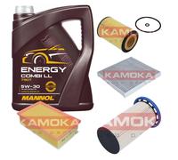 KAMOKA Controllo Set MANNOL Energy Combi LL 5W-30 5L Per VW Passat Variant