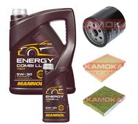 KAMOKA Controllo Set MANNOL Energy Combi LL 5W-30 6L Per Toyota Hilux VIII
