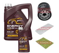 KAMOKA Controllo Set MANNOL Energy Combi LL 5W-30 6L Per Toyota IQ 1.0