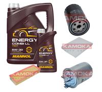 Kamoka Controllo Set mannol Energy Combi Ll 5W-30 6L per VW Di Polo Variant