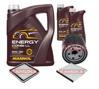 KAMOKA Controllo Set MANNOL Energy Combi LL 5W-30 7L Per Subaru Legacy IV