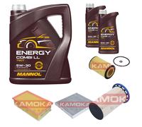 KAMOKA Controllo Set MANNOL Energy Combi LL 5W-30 7L Per VW Passat Variant