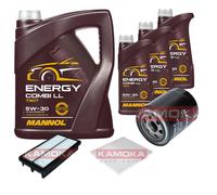 KAMOKA Controllo Set MANNOL Energy Combi LL 5W-30 8L Per KIA Carnival/Grand